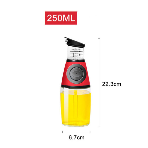 500ml Measurable Glass Bottle Oil Bottle Soy Bottle Kitchenware - Image 6