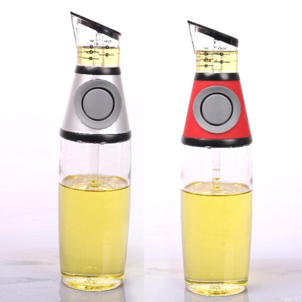 500ml Measurable Glass Bottle Oil Bottle Soy Bottle Kitchenware - Image 9