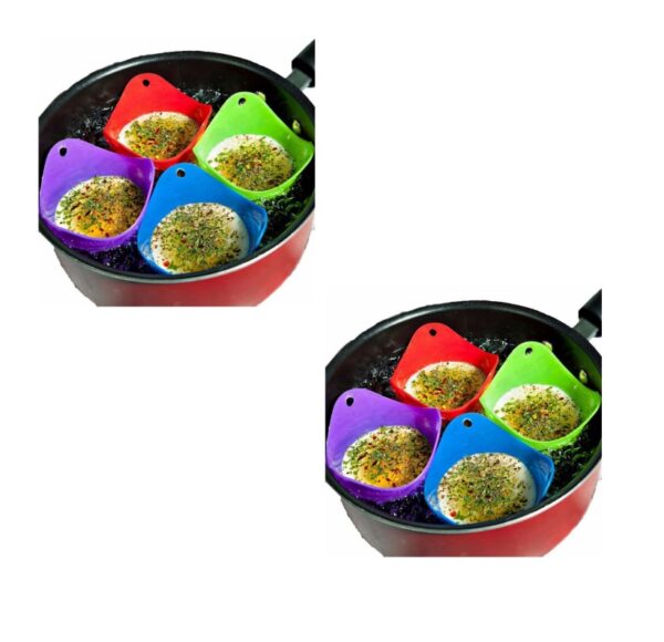 Green Silicone Egg Cooker 4 Color Silicone Egg Cooker - Image 9