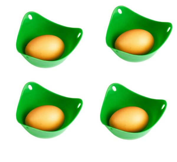 Green Silicone Egg Cooker 4 Color Silicone Egg Cooker - Image 2