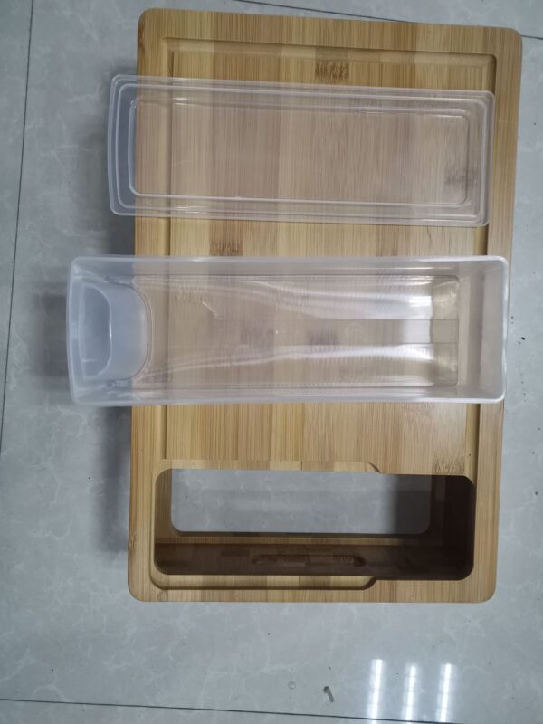 New Household Square Bamboo Cutting Board - Image 4