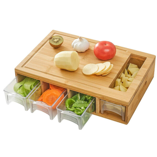 New Household Square Bamboo Cutting Board - Image 6