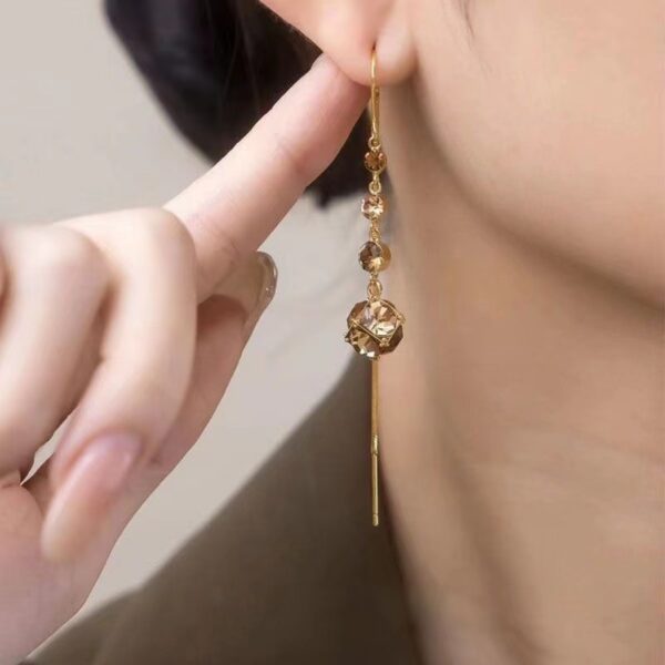 Temperament Long Fringe Earrings Women - Image 3