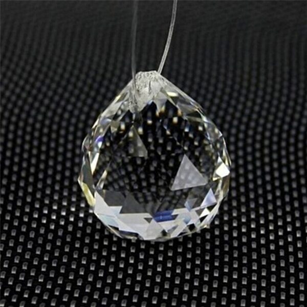 Pendant Curtain Loose Beads Crystal Ball Beads Glass Material Crystal Lamp Bead Curtain - Image 3