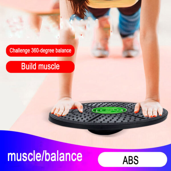 Yoga Balance Board Disc Stability Round Plates Exercise Trainer for Fitness Sports Waist Wriggling Fitness Balance Board - Image 7