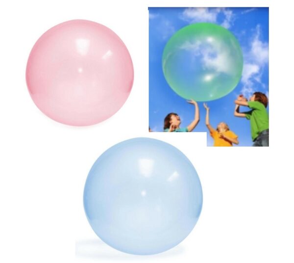 Big Inflatable Ball Children's Toy Elastic Ball Water Ball Bubble Ball Inflatable Ball - Image 5