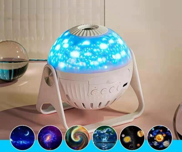 Galaxy Projector Starry Sky Projection Bedroom Bedside Decoration Night Light - Image 7