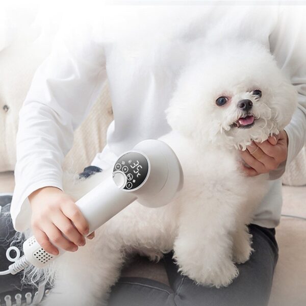 Smart Pet Hair Dryer Dog Golden Retriever Cat Grooming Hairdressing Blow & Comb Silent No Harm Pet Cleaning Supplies Pet Products - Image 4