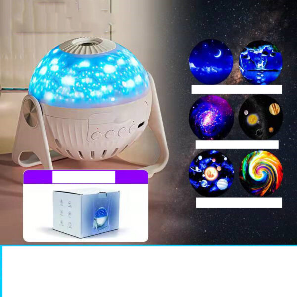 Galaxy Projector Starry Sky Projection Bedroom Bedside Decoration Night Light - Image 10