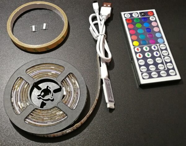 Color Changing LED Strip with Remote Control - Image 3