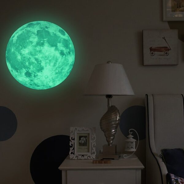 30CM Moon Decorative Wall Stickers - Image 5