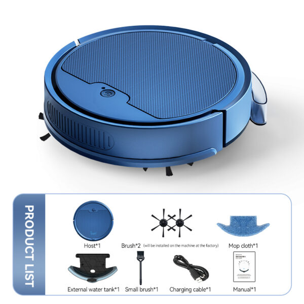 Intelligent Sweeping Robot Large Water Tank Mobile App Remote Control Planning And Cleaning Line Low Noise 2000 Pa Large Suction - Image 6