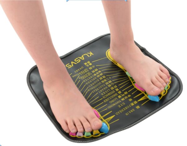 Reflexology Foot Massage Pad Cobblestone Walk Massager Mat Pain Relief Health Care Acupressure Mat - Image 5