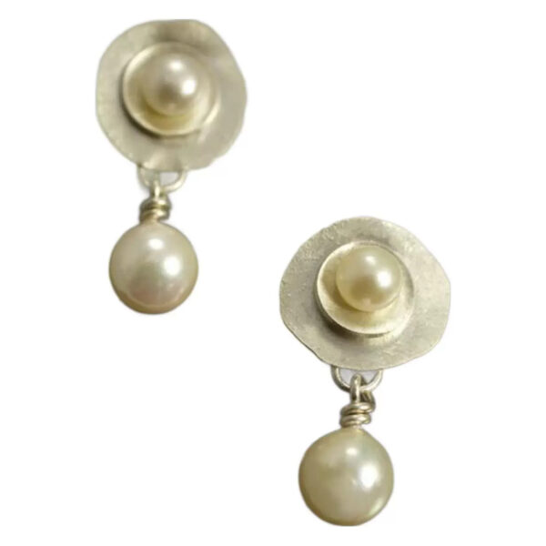 Popular Inlaid Pearl High Sense Graceful Earrings - Image 4