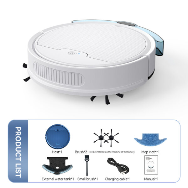 Intelligent Sweeping Robot Large Water Tank Mobile App Remote Control Planning And Cleaning Line Low Noise 2000 Pa Large Suction - Image 7