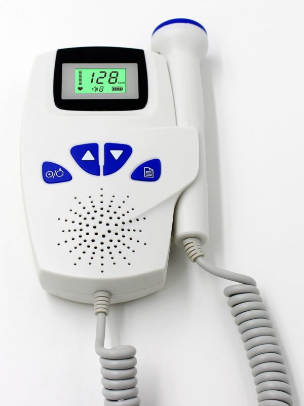 Digital Waveform Dual Display Fetal Doppler Heart Rate - Image 2