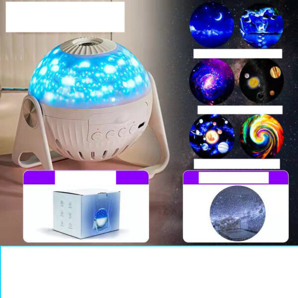 Galaxy Projector Starry Sky Projection Bedroom Bedside Decoration Night Light - Image 4