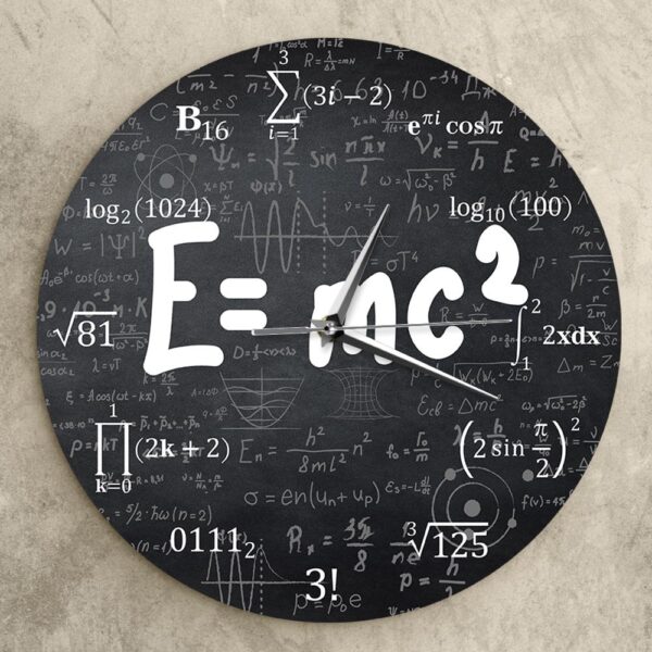 Mathematical equation wall clock - Image 5