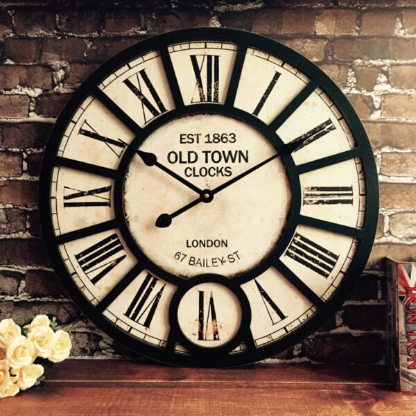 Restaurant Bar Decoration Cafe Wall-hung Clocks And Watches - Image 2