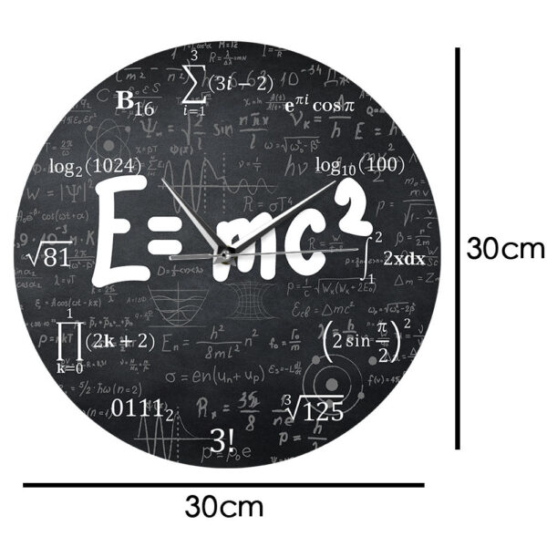 Mathematical equation wall clock - Image 3