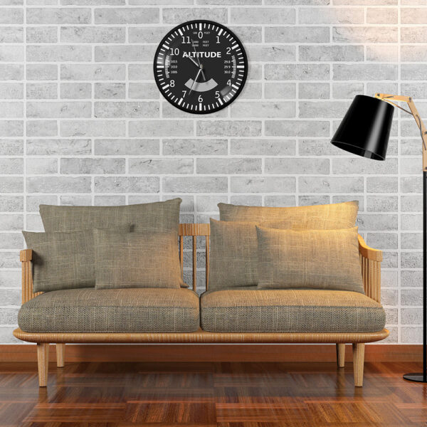 Metal Case Wall Clock Silent Wall Clock Clock - Image 3